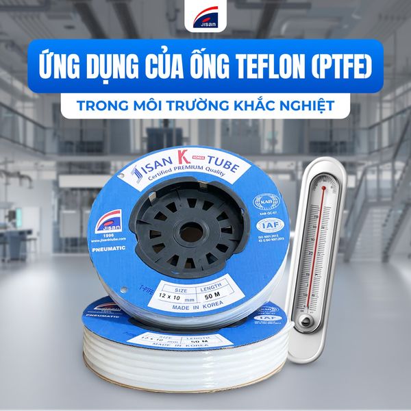 Ứng dụng của ống Teflon (PTFE) trong môi trường hóa chất
