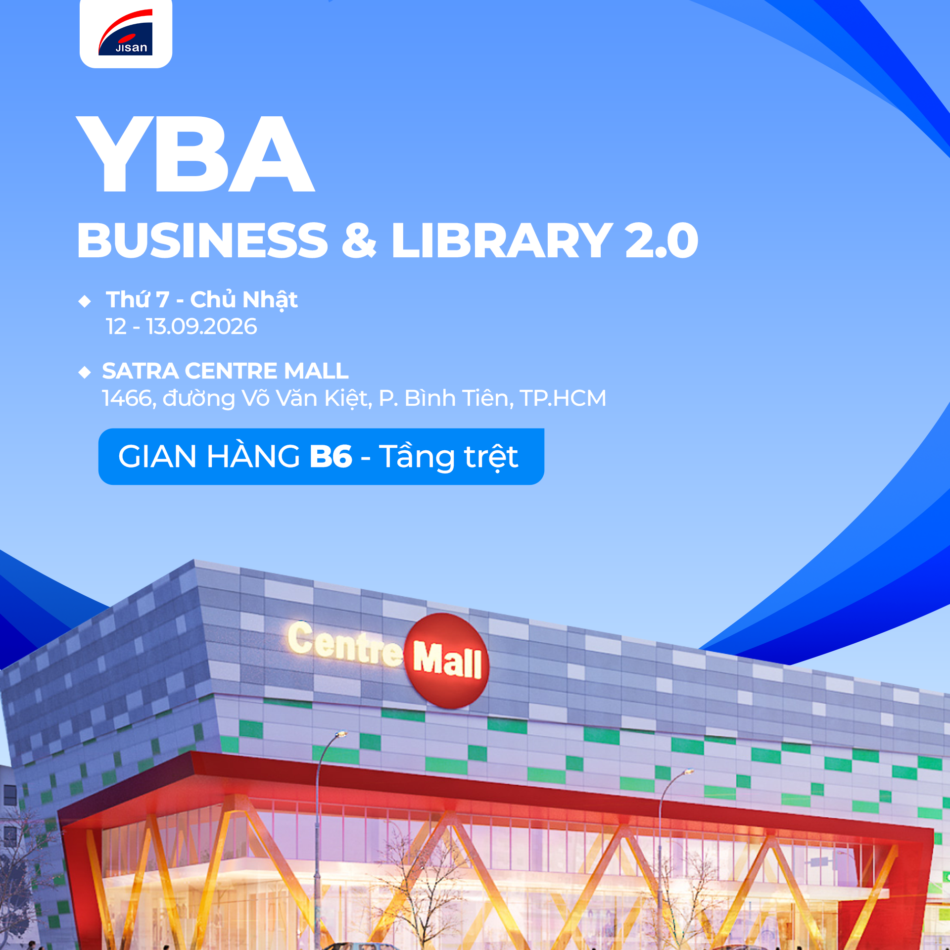 JISAN VIỆT NAM CÓ MẶT TẠI TRIỄN LÃM YBA BUSINESS & LIBRARY 2.0