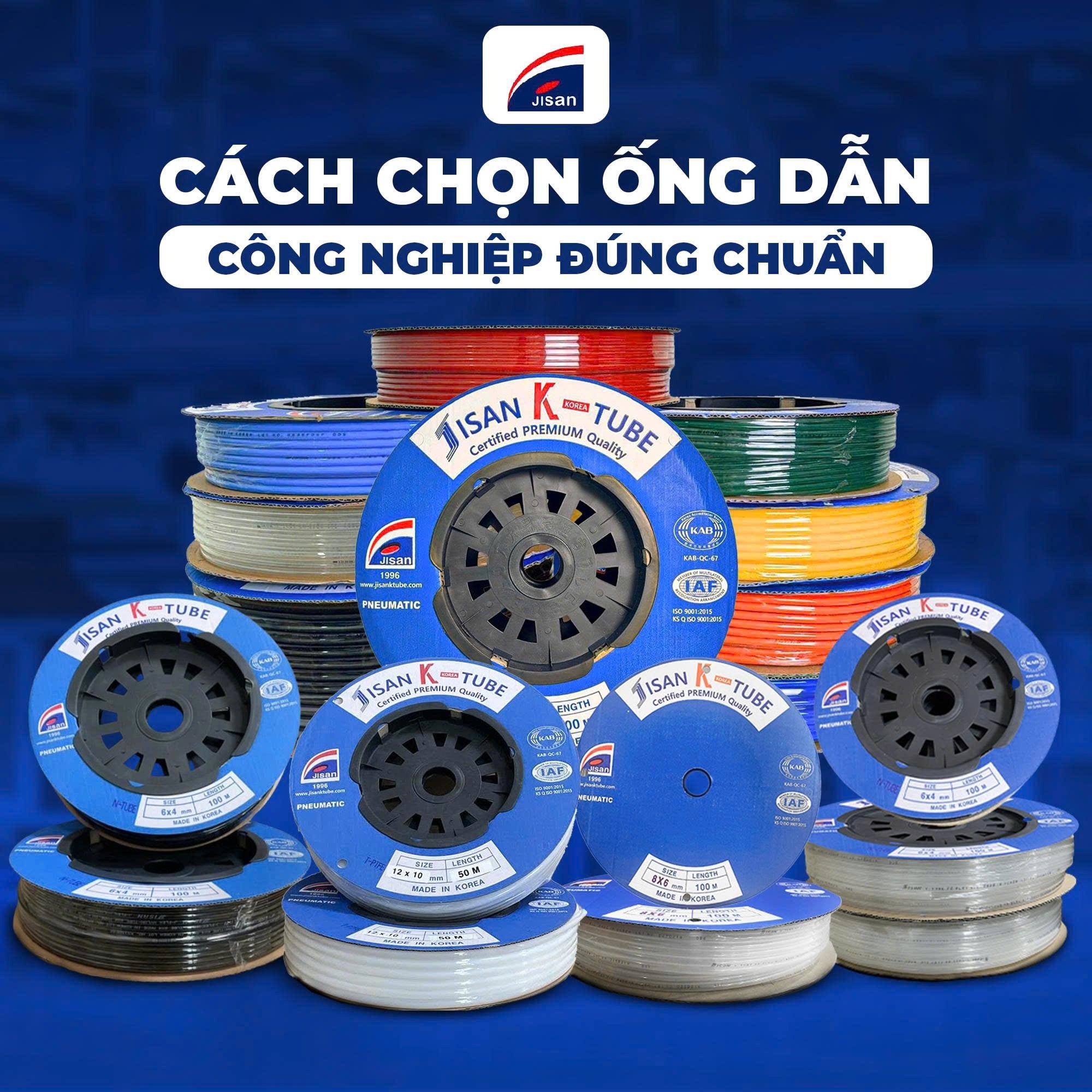 CÁCH CHỌN ỐNG DẪN CÔNG NGHIỆP ĐÚNG CHUẨN