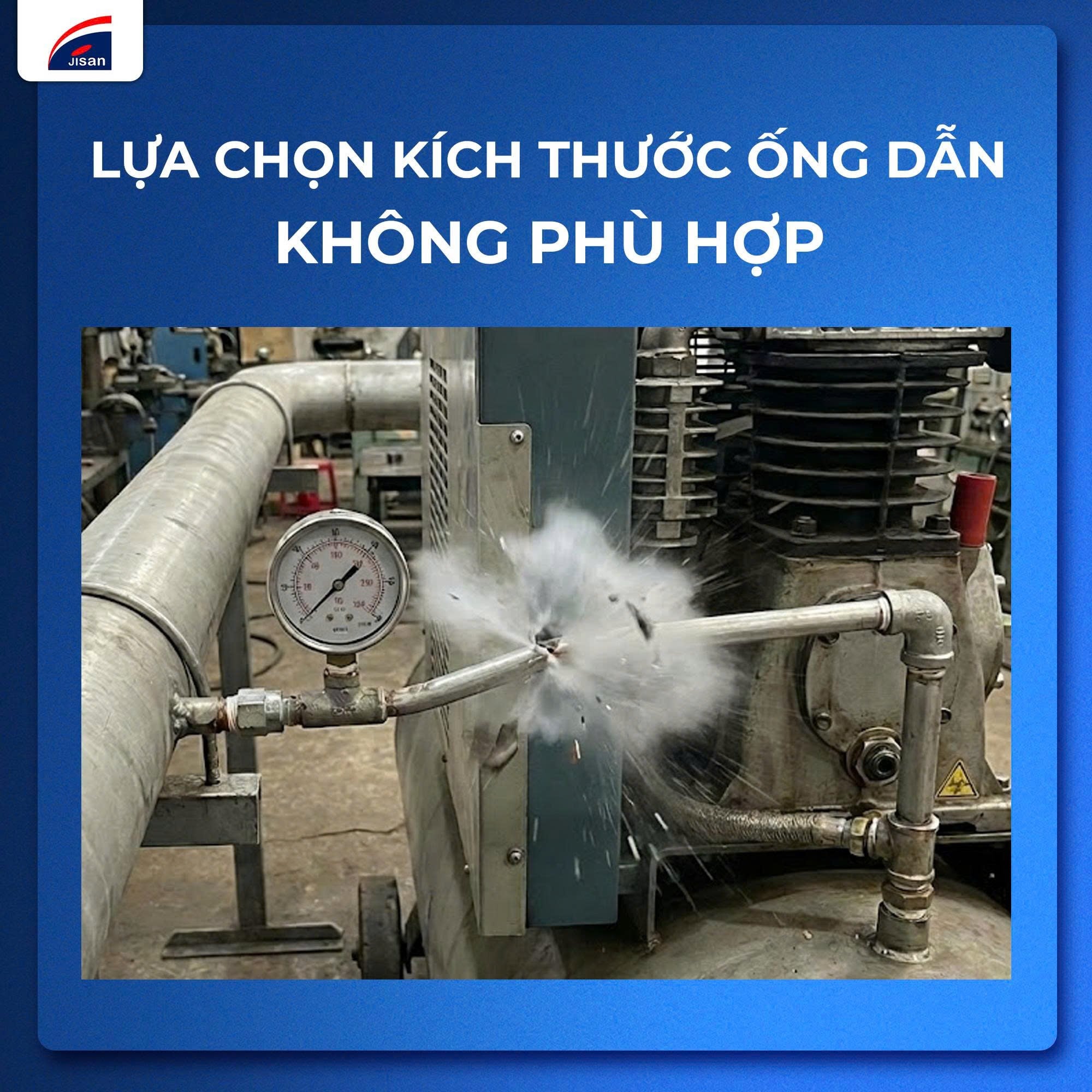 Top 5 sai lầm thường gặp khi lắp đặt hệ thống khí nén trong nhà máy