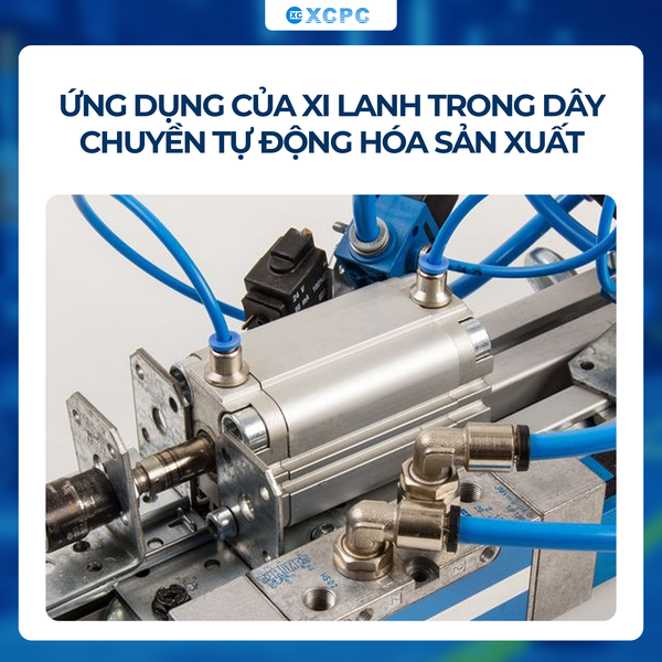 Ứng Dụng Của Xi Lanh Trong Dây Chuyền Tự Động Hóa Sản Xuất