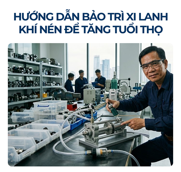 Hướng Dẫn Bảo Trì Xi Lanh Khí Nén Để Tăng Tuổi Thọ