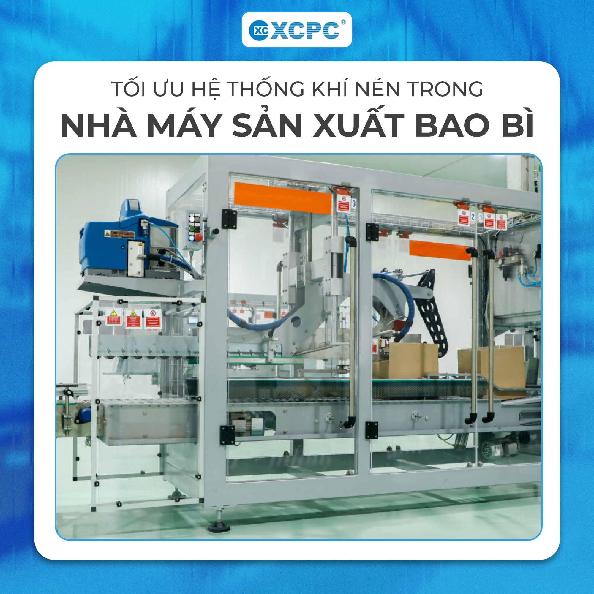Tối Ưu Hệ Thống Khí Nén Trong Nhà Máy Sản Xuất Bao Bì