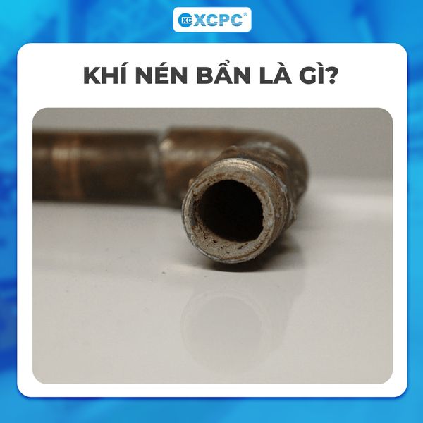 Tác hại của khí nén bẩn và giải pháp bằng bộ lọc khí XCPC