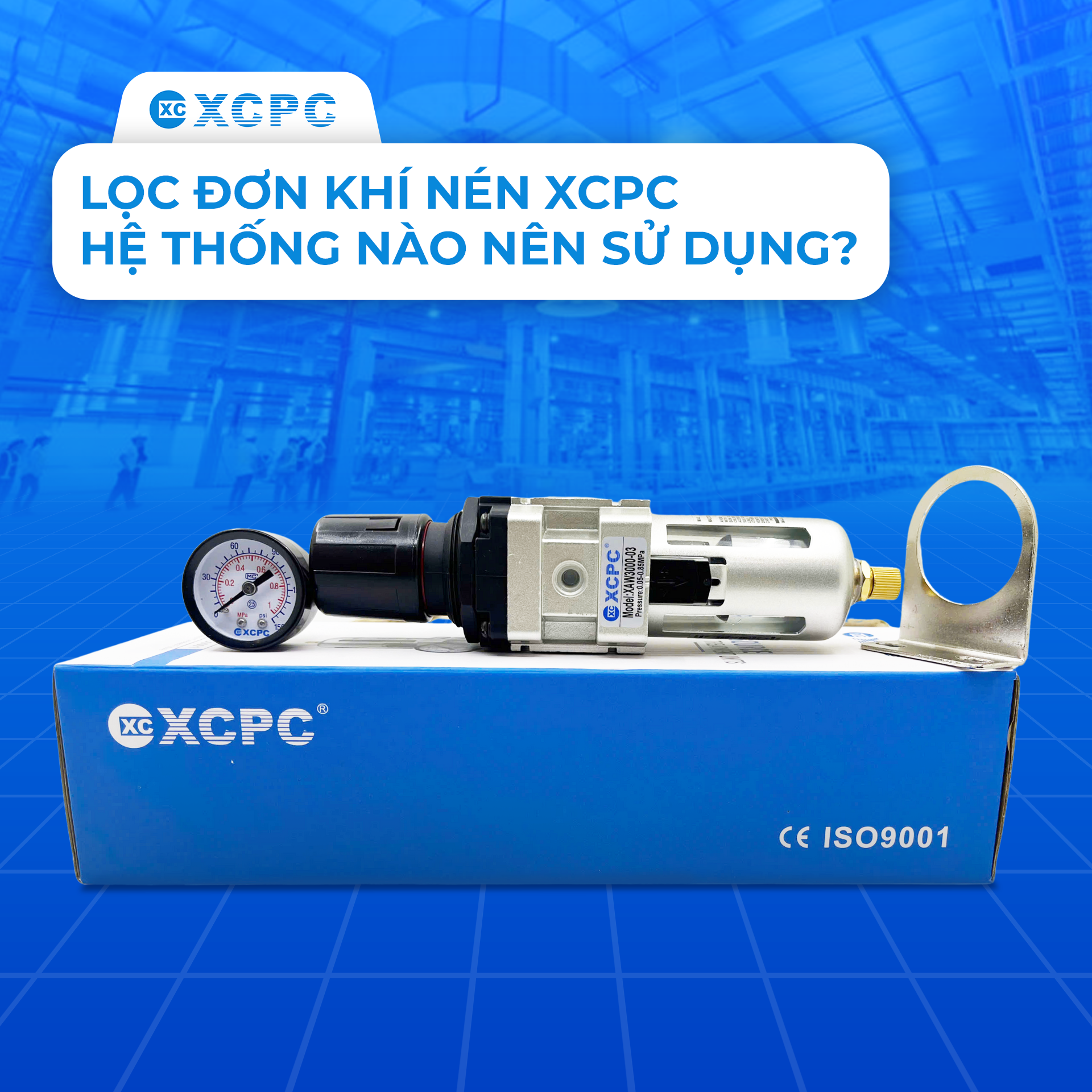 Lọc đơn khí nén XCPC