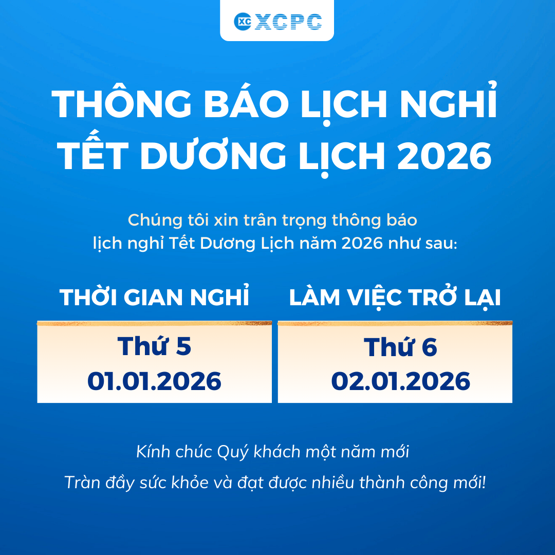 THÔNG BÁO LỊCH NGHỈ TẾT DƯƠNG LỊCH 2026