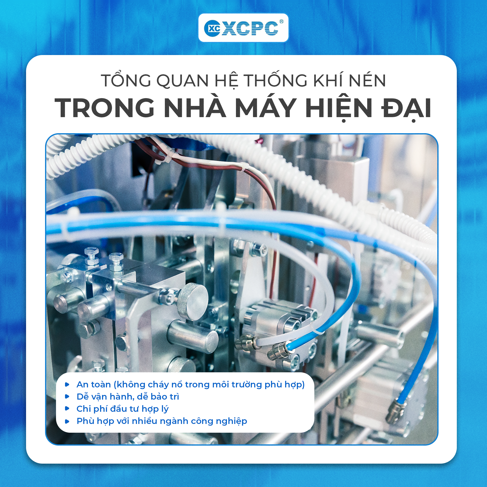 Tổng Quan Hệ Thống Khí Nén Trong Nhà Máy Hiện Đại