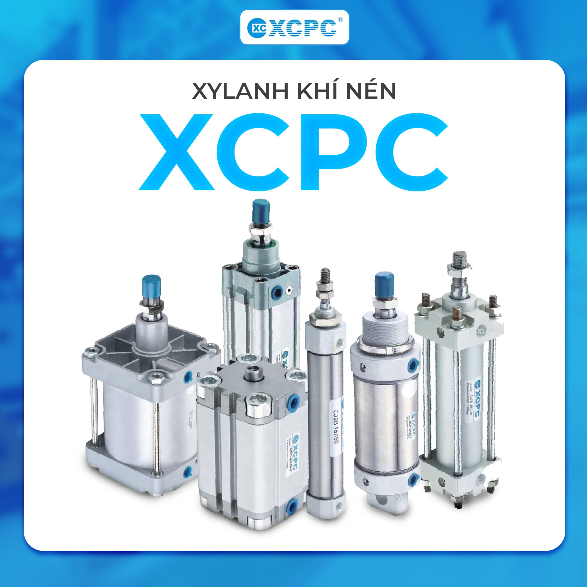 Xi lanh khí nén XCPC: Phân loại và ứng dụng trong dây chuyền sản xuất