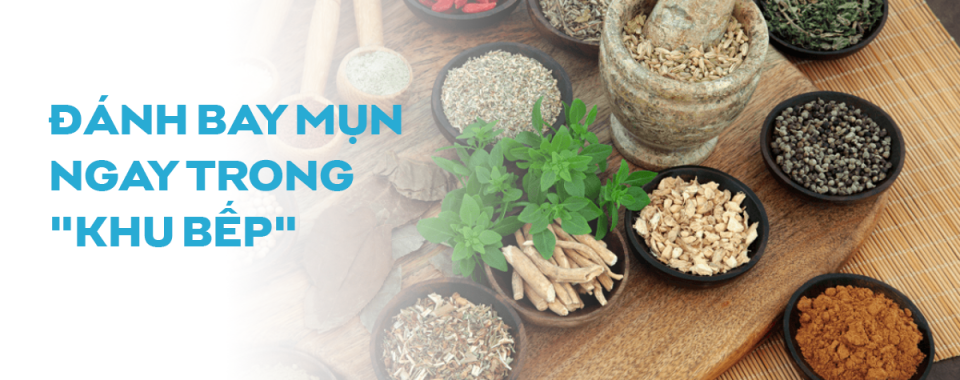 5 nguyên liệu trị mụn “bất bại” ngay trong gian bếp của bạn