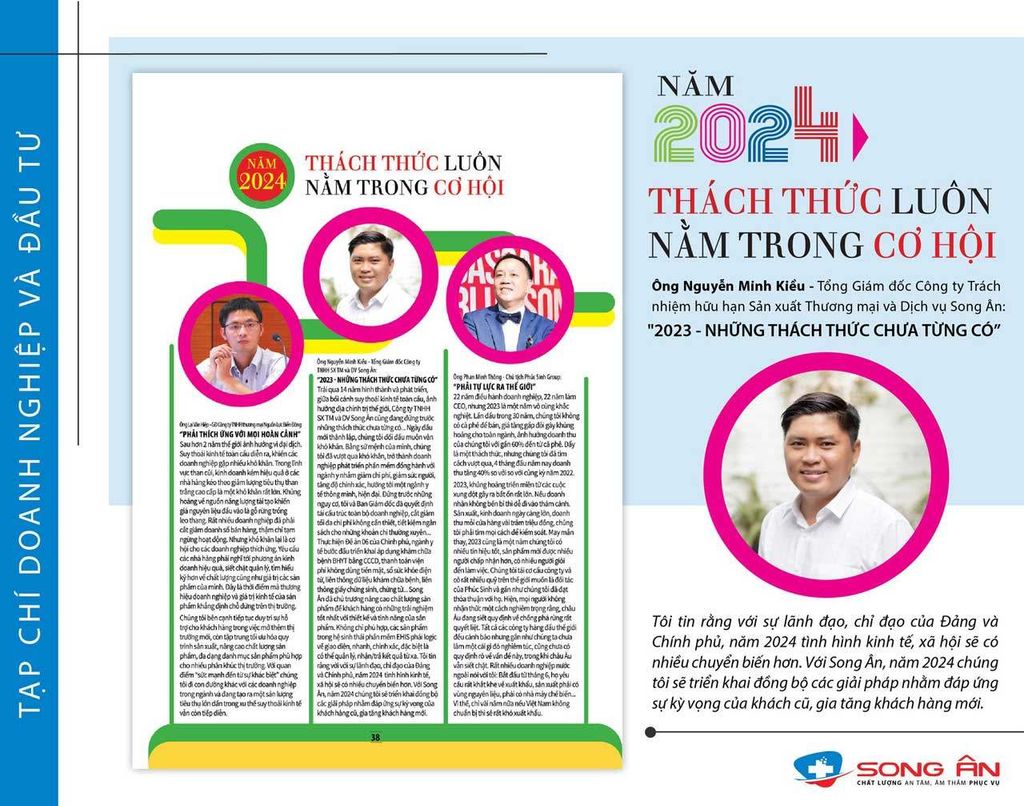 Năm 2024: Thách thức luôn nằm trong cơ hội