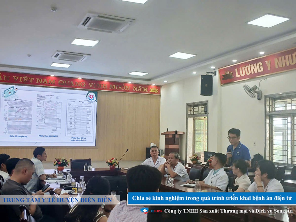 Chia sẻ kinh nghiệm triển khai bệnh án điện tử tại Trung tâm Y tế huyện Điện Biên (nay là Trung tâm Y tế Thanh An)