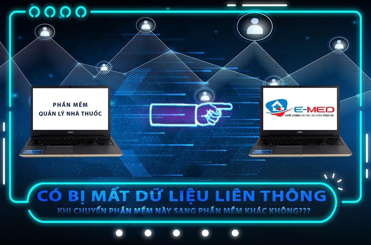 Có bị mất dữ liệu liên thông khi chuyển phần mềm này sang phần mềm khác không???