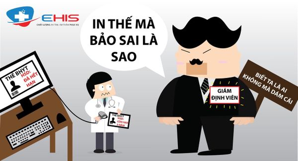 Giám định viên BHXH mắng chửi nhân viên y tế: “Thẻ tôi in thế này mà các anh bảo là không đúng!”