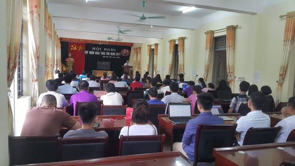Hội nghị tập huấn ứng dụng khai thác CNTT Sở Y tế Điện Biên
