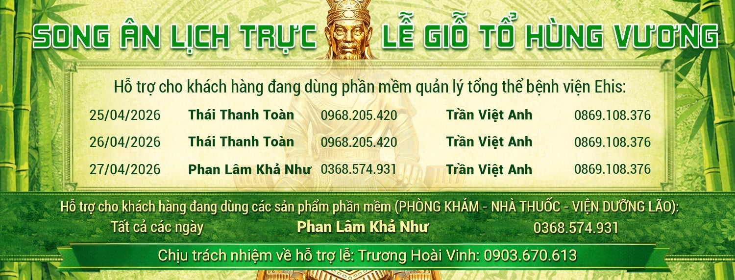 Lịch trực Lễ Giỗ Tổ Hùng Vương năm 2026