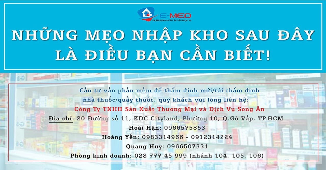 Những Mẹo Nhập Kho Sau Đây Là Điều Bạn Cần Biết!