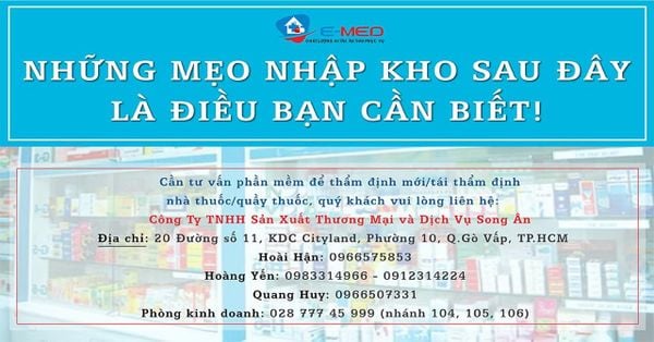 Những Mẹo Nhập Kho Sau Đây Là Điều Bạn Cần Biết!