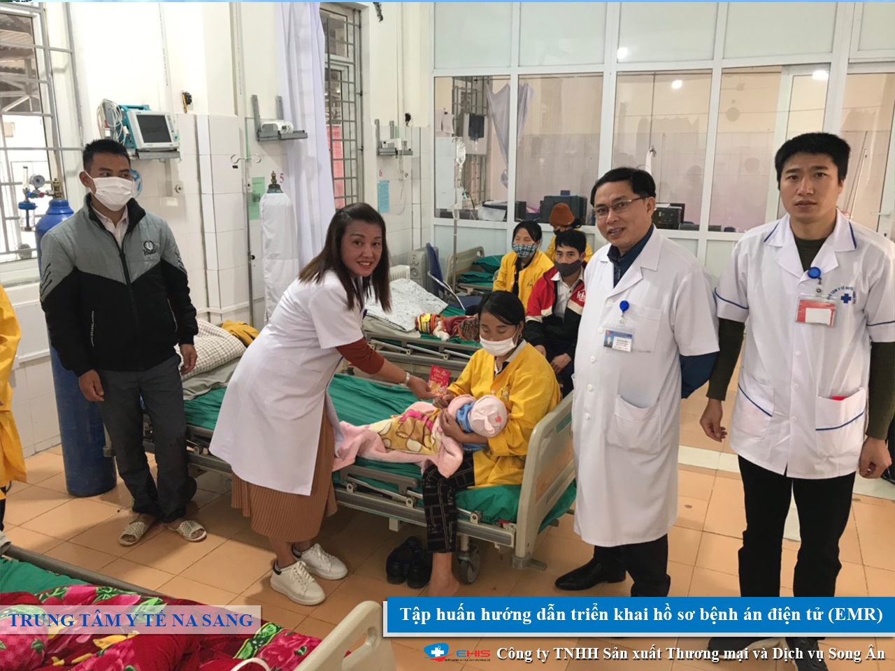 Tập huấn triển khai bệnh án điện tử E-EMR tại Trung tâm Y tế Na Sang