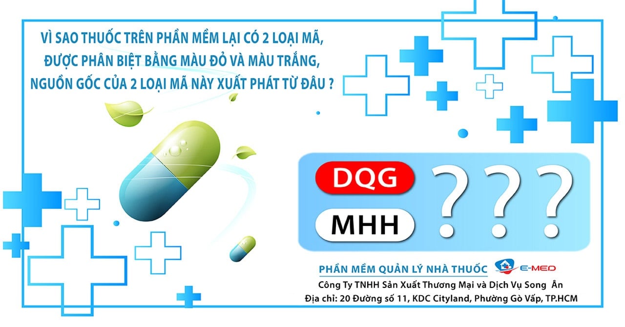 Phân biệt mã thuốc [DQG] và [MHH] trên phần mềm quản lý nhà thuốc E-med