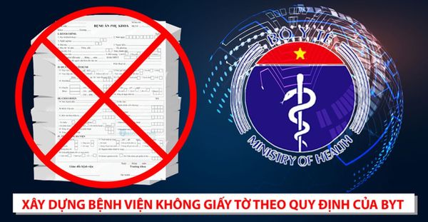 Áp dụng phần mềm quản lý bệnh viện cho công cuộc “xây dựng bệnh viện không giấy tờ theo quy định của Bộ Y tế”