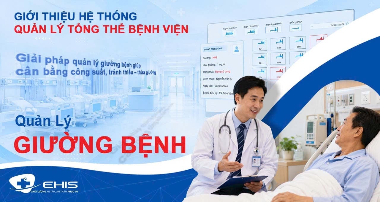 Giải pháp quản lý phòng bệnh, giường bệnh hiệu quả