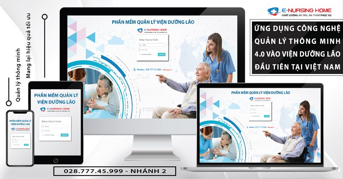 Ứng dụng công nghệ quản lý thông minh 4.0 vào viện dưỡng lão đầu tiên tại Việt Nam