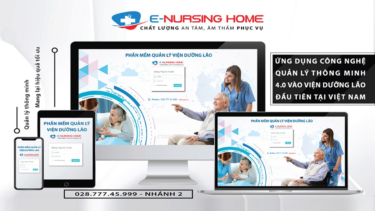 Review phần mềm quản lý viện dưỡng lão E-Nursing Home