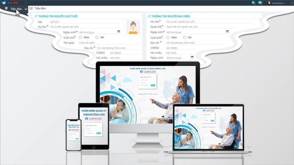 Phần mềm quản lý viện dưỡng lão E-Nursing Home