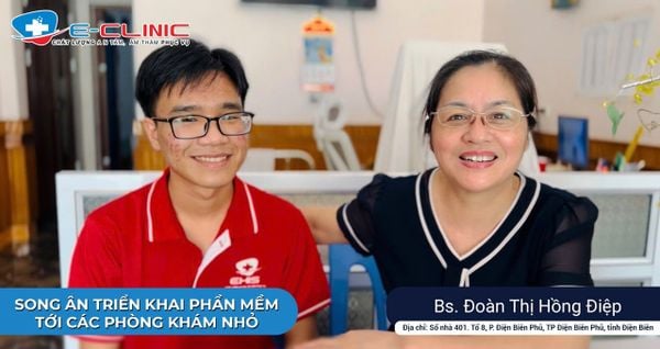 Bác sĩ Đoàn Thị Hồng Điệp đánh giá phần mềm quản lý phòng khám sản phụ khoa của Song Ân tại Điện Biên