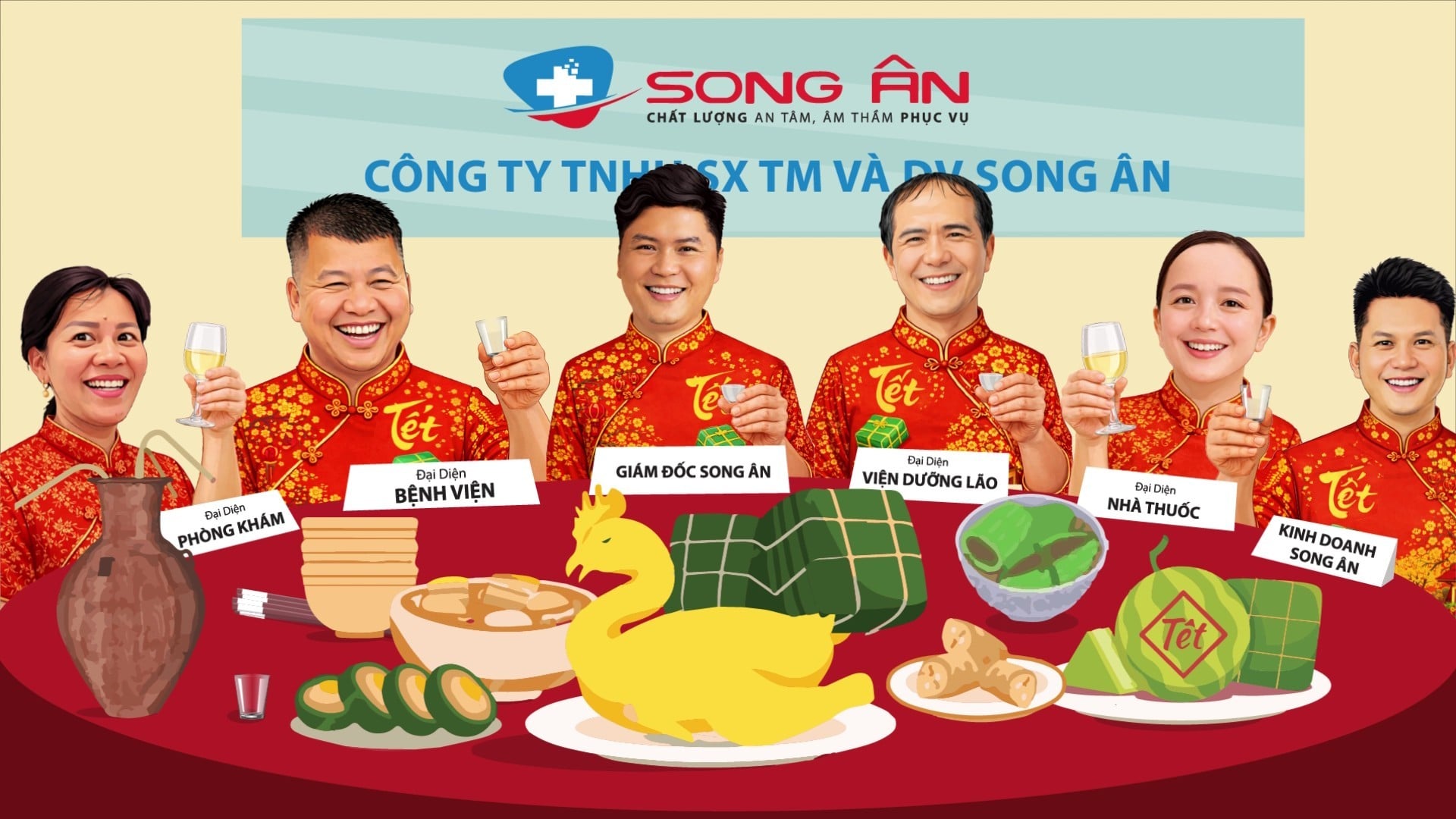 Song Ân: Chào mừng Tết Nguyên Đán Bính Ngọ 2026