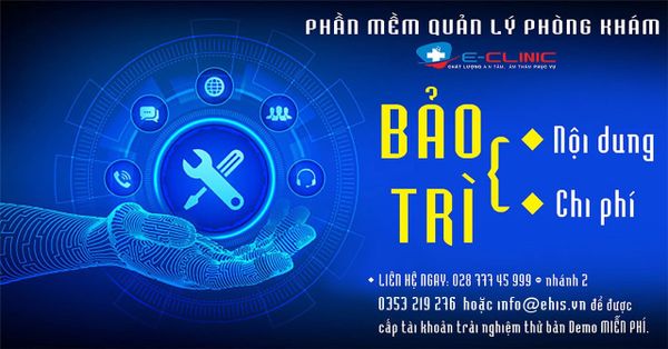Bảo Trì Phần Mềm Quản Lý Phòng Khám E-Clinic (Nội Dung – Chi Phí)