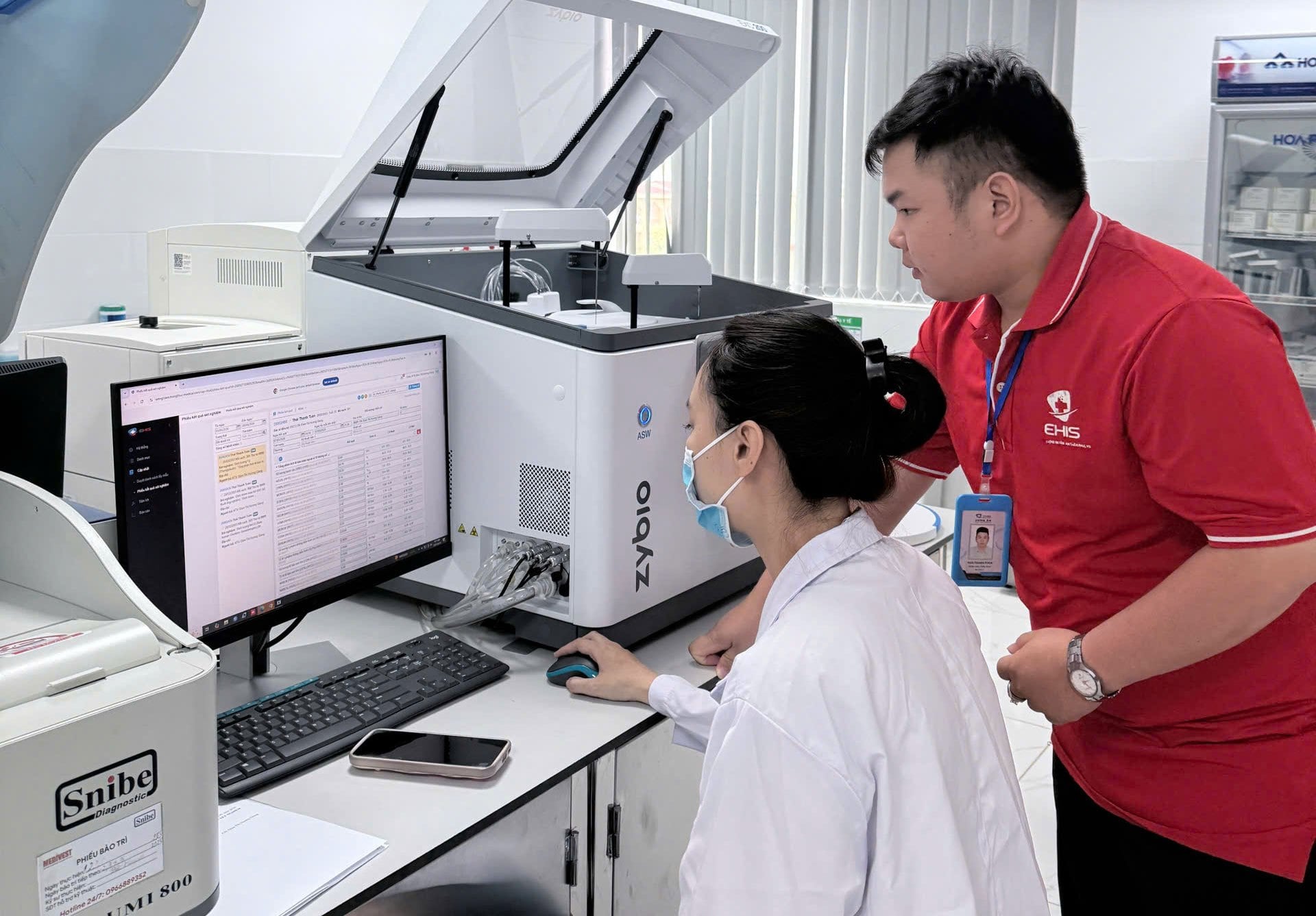 Chuyển đổi số tại Cơ sở xét nghiệm y khoa Trung Thực - Phường Lê Chân, Thành phố Hải Phòng