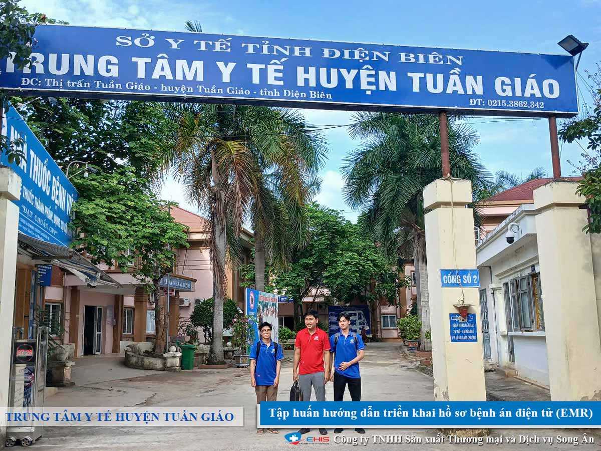 Tập huấn triển khai bệnh án điện tử E-EMR tại Trung tâm Y tế Huyện Tuần Giáo (nay là Trung tâm Y tế Tuần Giáo)