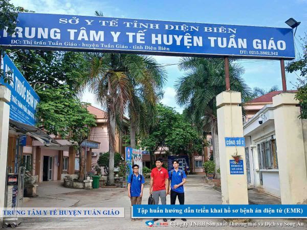 Tập huấn triển khai bệnh án điện tử E-EMR tại Trung tâm Y tế Huyện Tuần Giáo (nay là Trung tâm Y tế Tuần Giáo)