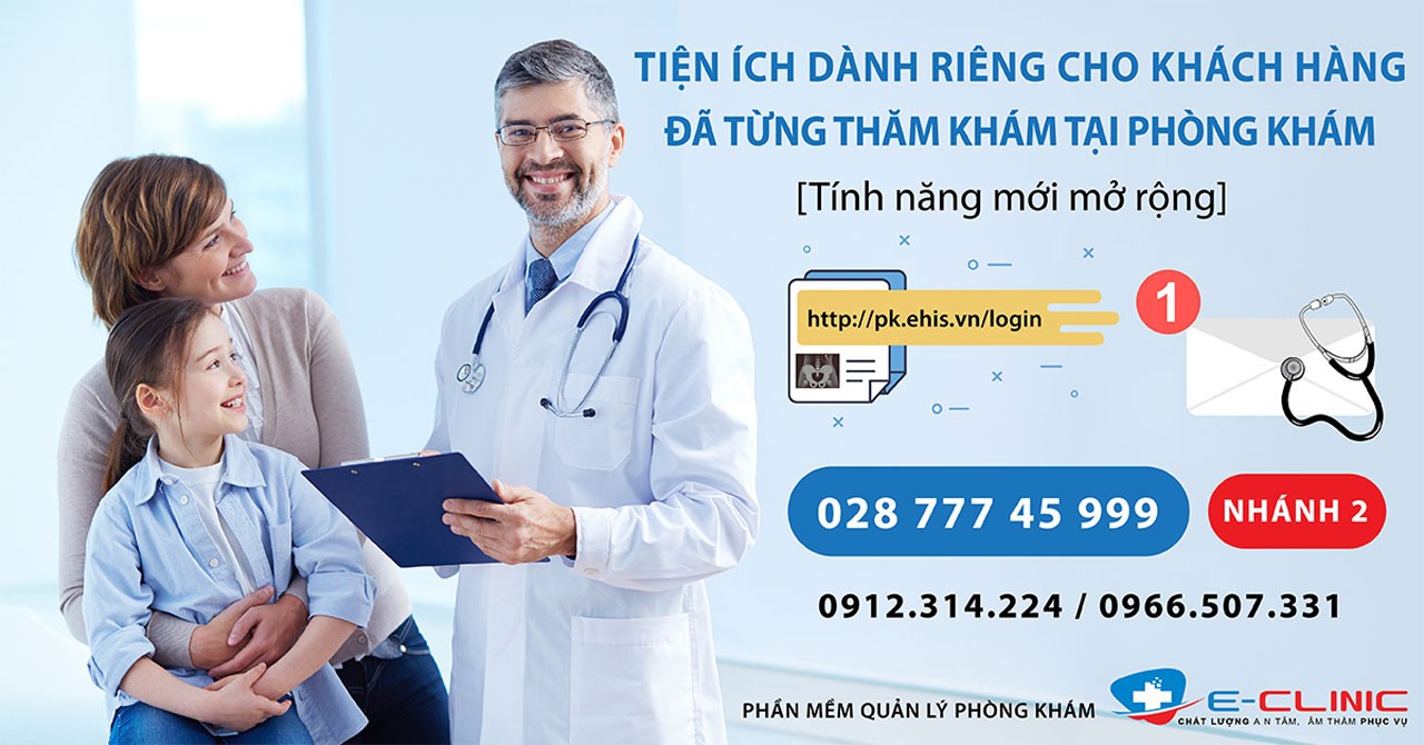 Tiện ích dành riêng cho khách hàng đã từng thăm khám