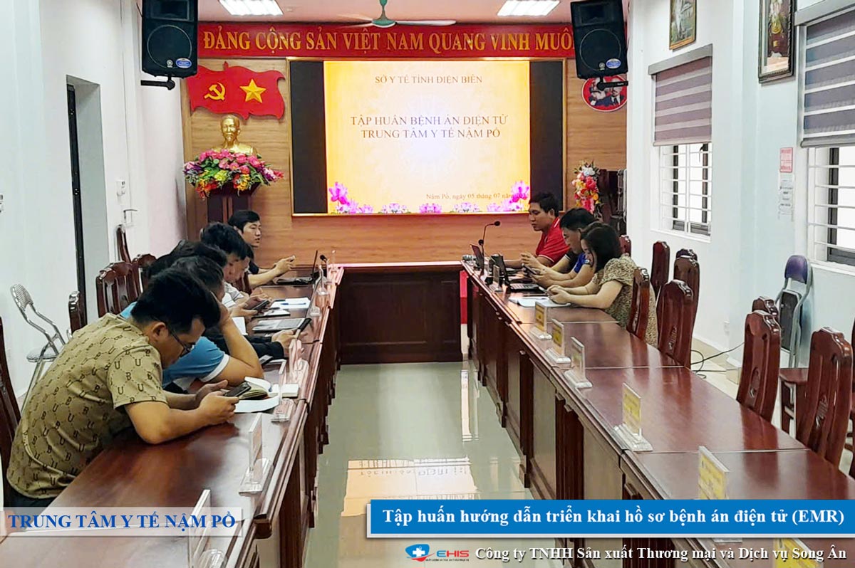 Triển khai hệ thống bệnh án điện tử E-EMR Song Ân tại Trung tâm Y tế Nậm Pồ