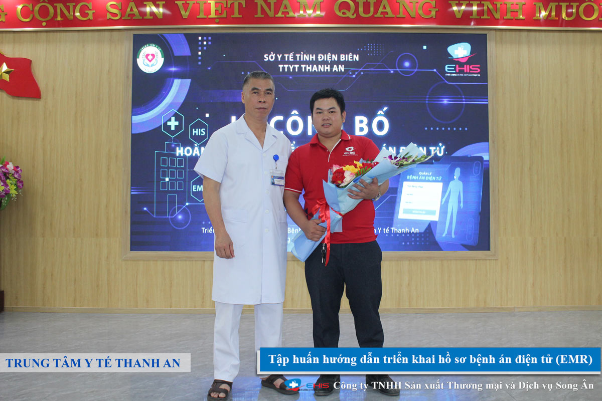 Triển khai thành công bệnh án điện tử E-EMR Song Ân tại Trung tâm Y tế Thanh An tỉnh Điện Biên