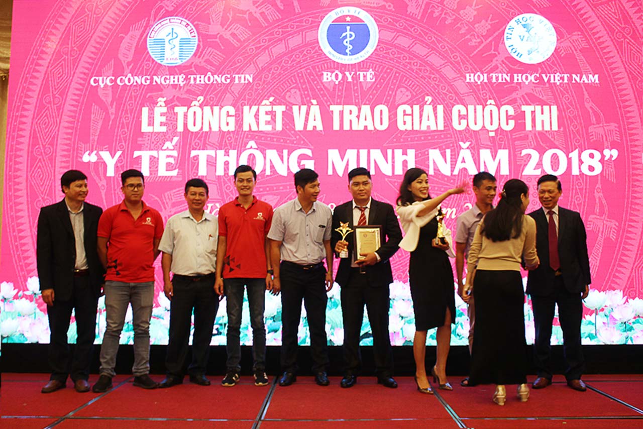 Công ty TNHH SX TM & DV Song Ân nhận giải Ba cuộc thi Y tế thông minh năm 2018