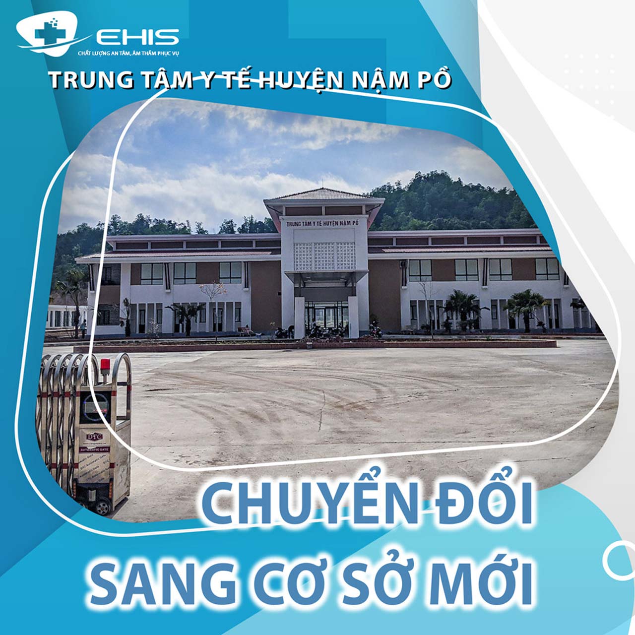 Đoàn công tác Sở Y tế kiểm tra công tác di chuyển cơ sở vật chất tại Trung tâm Y tế huyện Nậm Pồ