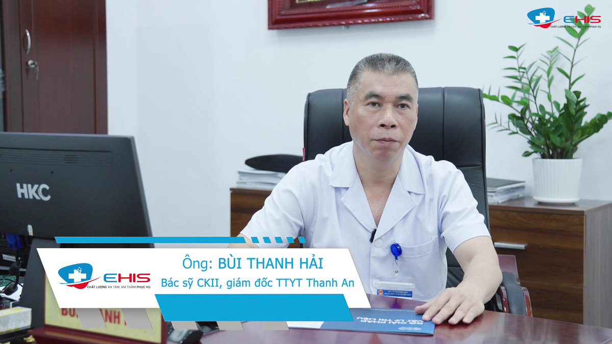 Giám đốc Trung tâm Y tế Thanh An chia sẻ về triển khai thành công bệnh án điện tử E-EMR tại Điện Biên