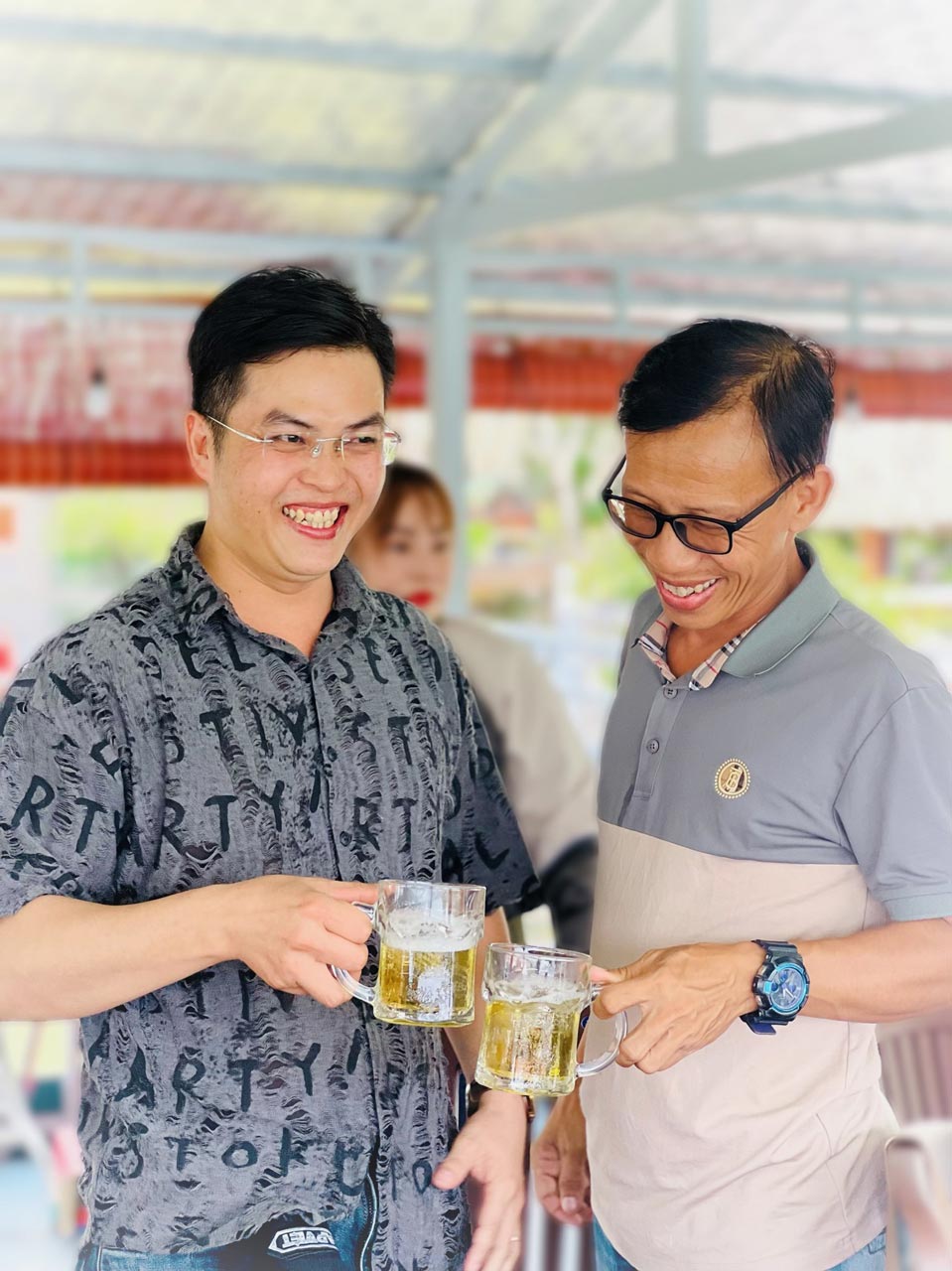 Hoạt động thực tế của sinh viên tại doanh nghiệp công nghệ Song Ân