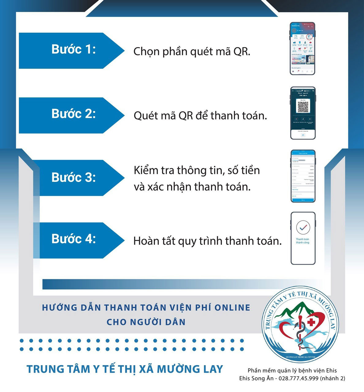 Khám sức khỏe điện tử và liên thông giấy khám sức khỏe lái xe tại Mường Lay