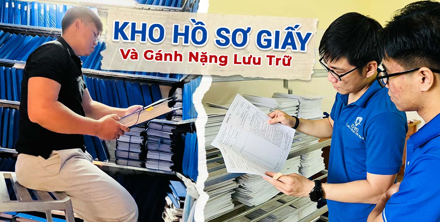 kho hồ sơ bệnh án và gánh nặng lưu trữ trong bệnh viện