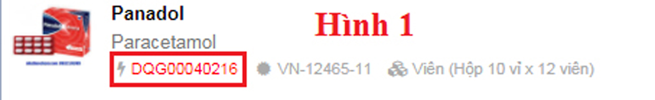 Thuốc có thể liên thông có mã DQG