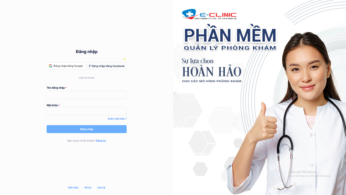 Phần mềm quản lý phòng khám E-Clinic của Song Ân – giải pháp quản lý phòng khám toàn diện