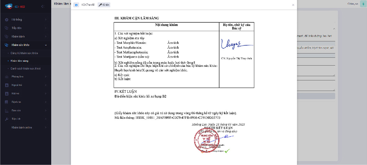 Phần mềm bệnh án điện tử E-EMR hỗ trợ quản lý khám sức khỏe và chuyển đổi số y tế