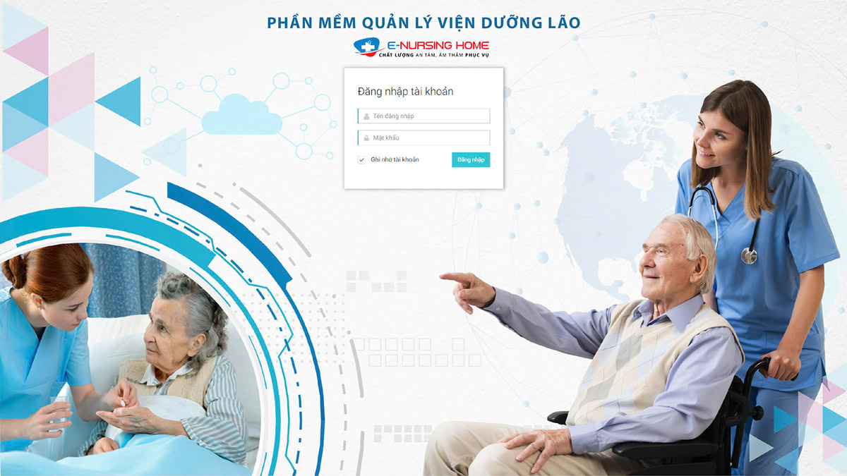 Giải pháp quản lý chăm sóc người cao tuổi E-NursingHome Song Ân