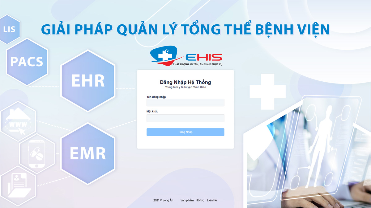 Phần mềm quản lý bệnh viện EHIS Song Ân – giải pháp quản lý tổng thể bệnh viện