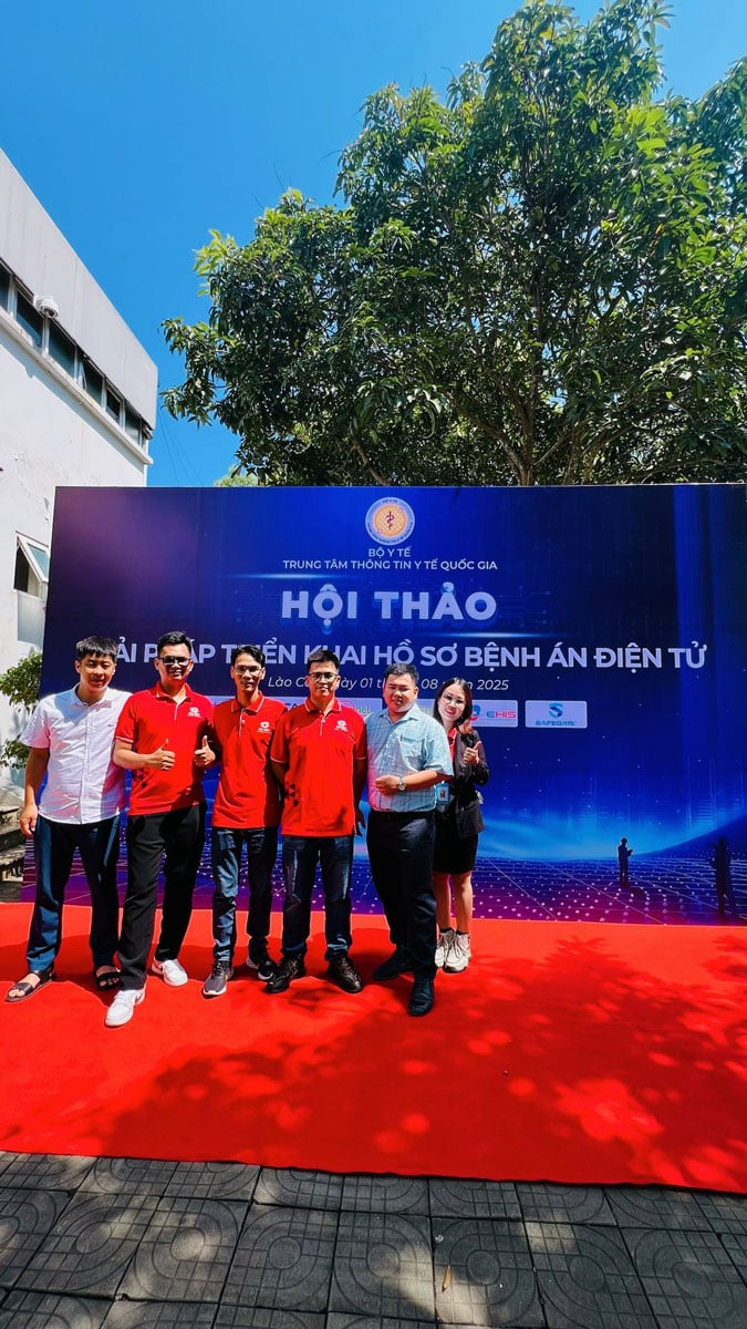Đội ngũ Song Ân tham dự hội thảo giải pháp triển khai bệnh án điện tử do Bộ Y tế tổ chức
