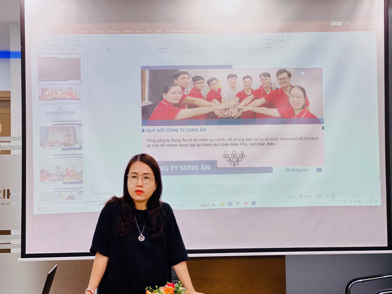 Song Ân tiếp nhận thực tập sinh K16 Cao đẳng Long An tham gia chương trình thực tập